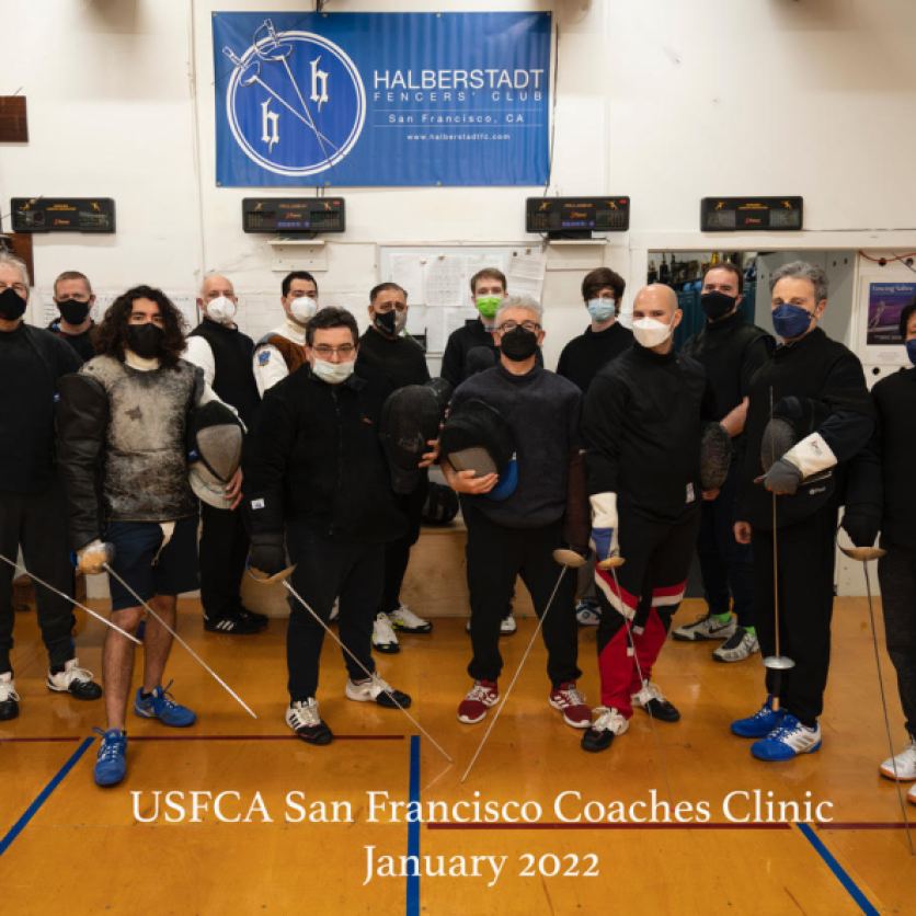 USFCA coaches clinic, Halberstadt Fencing Club, Jan 22